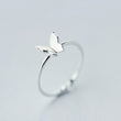Butterfly 925 silver ring