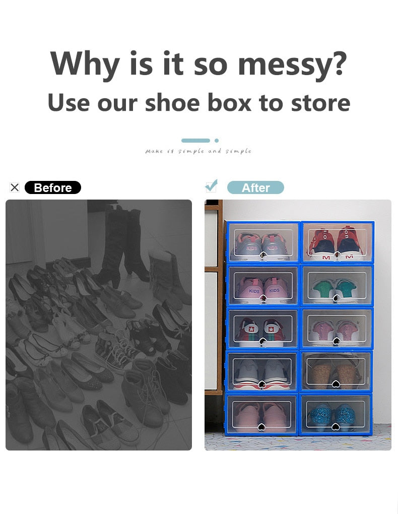 Shoe boxes