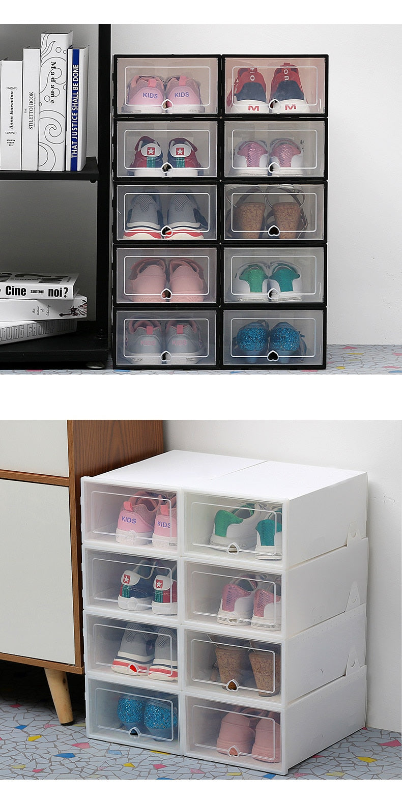 Shoe boxes