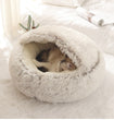 New Pet Dog Cat Round Plush Bed